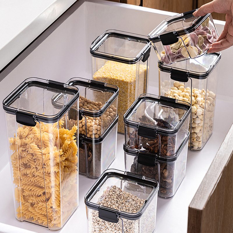 Dry Food Snacks - Sealed Jar Miscellaneous Grains Jar Kitchen
