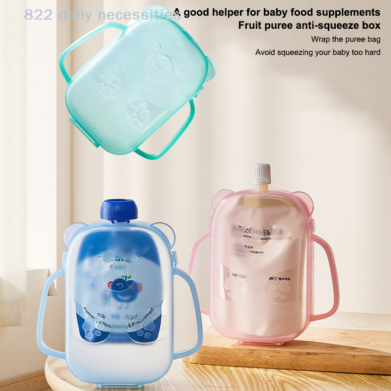Food Snacks For Toddlers - Toddler Food Squeezer PP Pouch Bag
