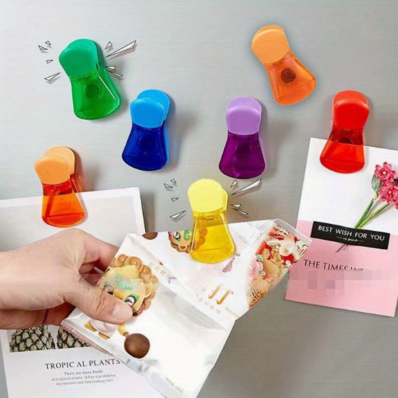 Quick Food Snacks - 6-pack/12-pack. Food bag clips for sealing