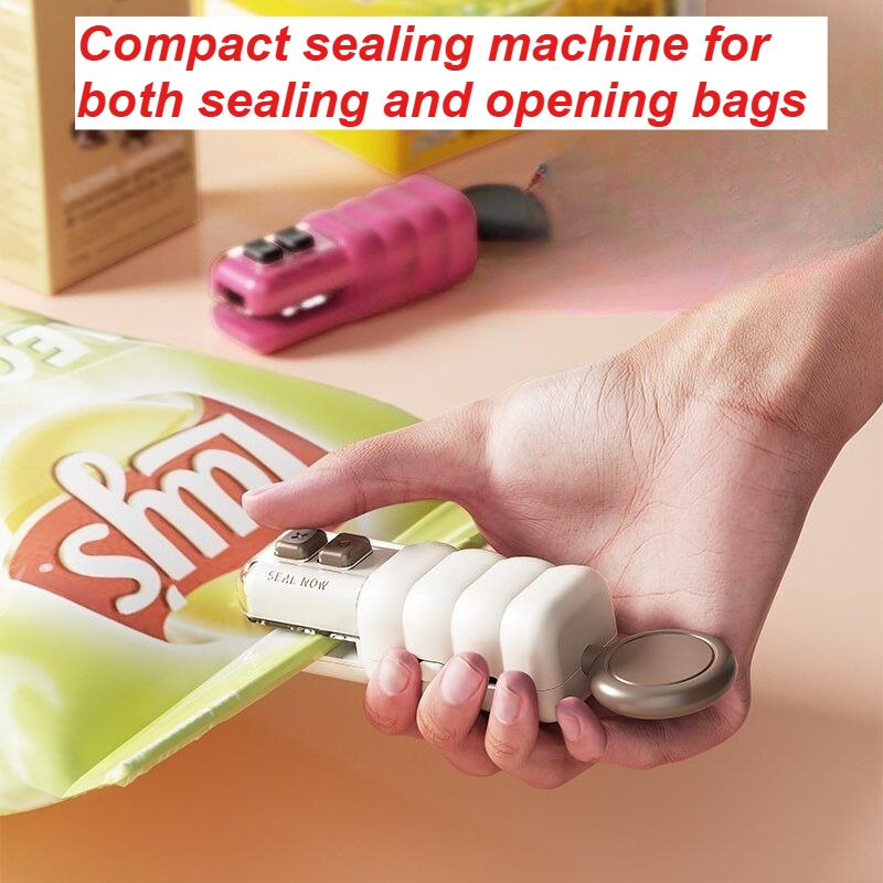 Quick Food Snacks - Multifunctional Mini Magnetic Sealer - Portable