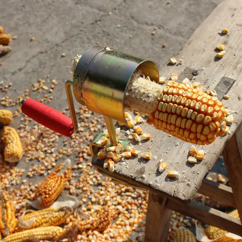 Dry Food Snacks - Creative Hand Planer Dry Corn Separator