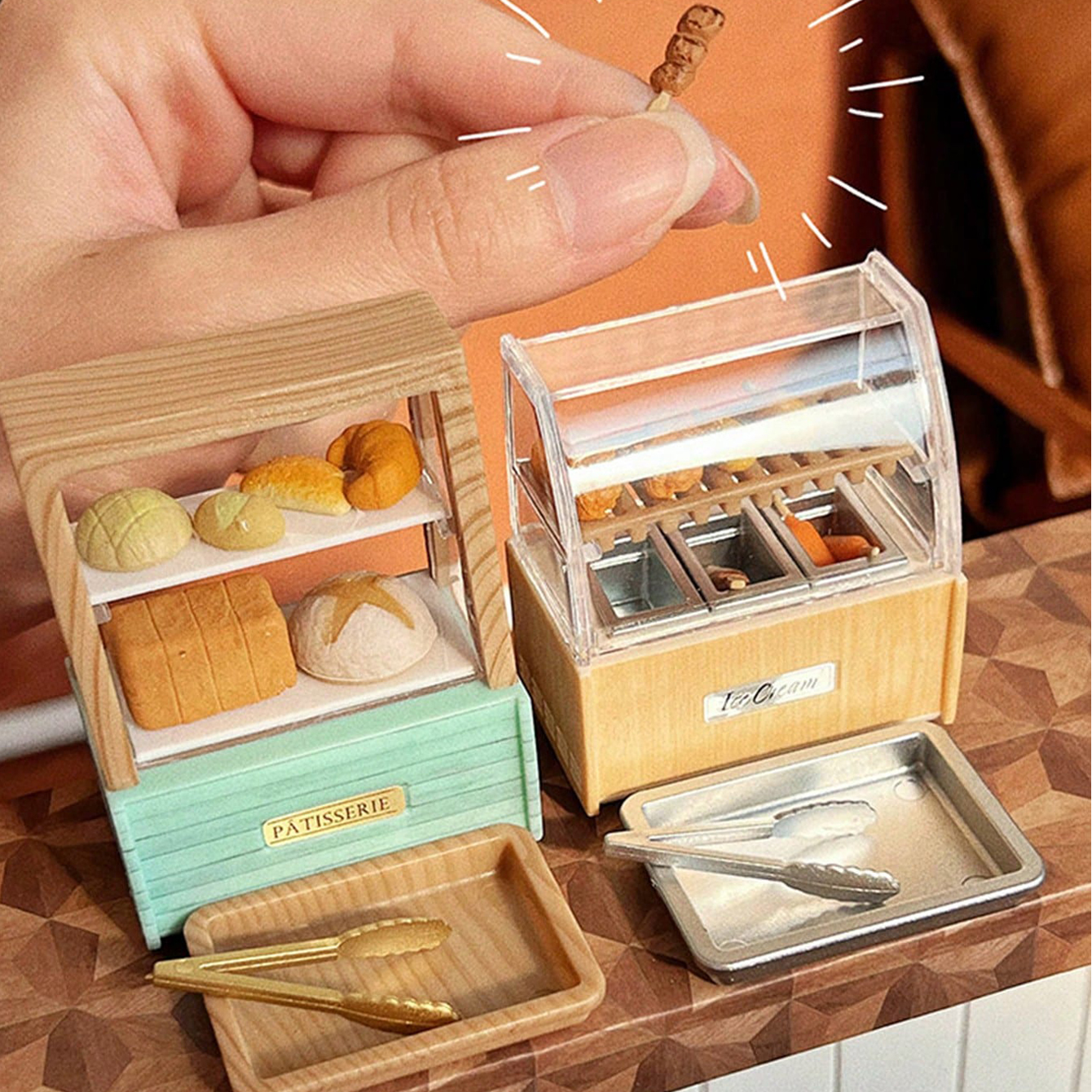 Dollhouse Miniature Bread Cabi – обзор и цена Food Snack