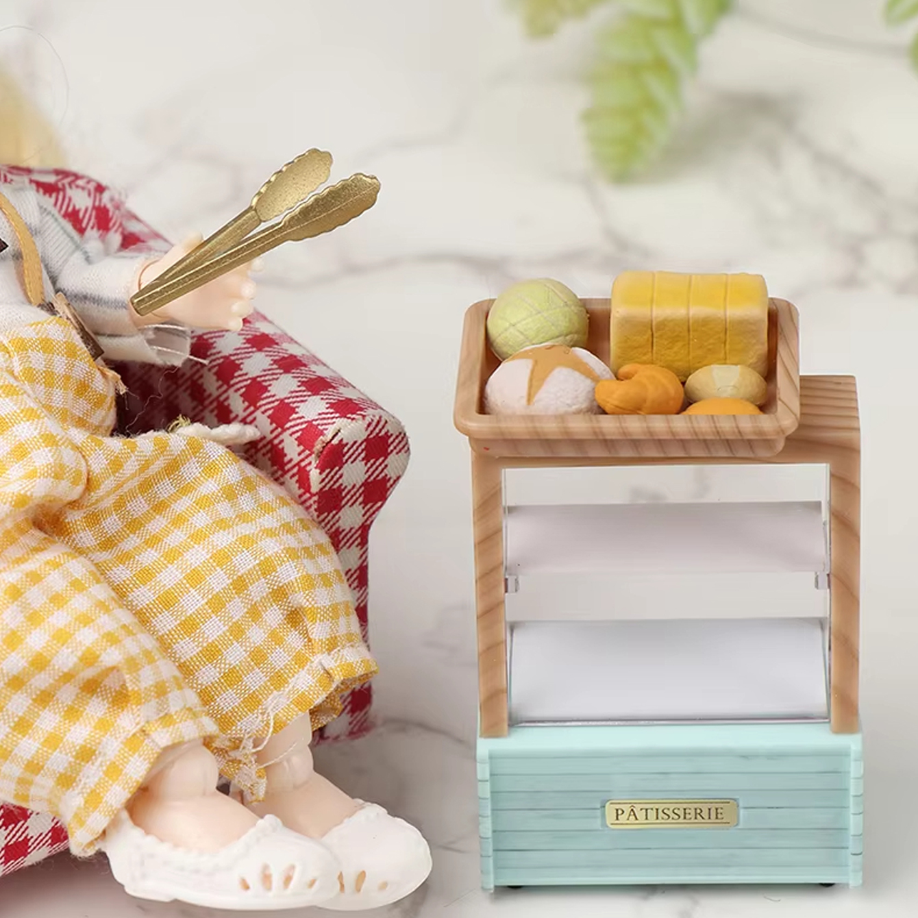 Dollhouse Miniature Bread Cabi – обзор и цена Food Snack