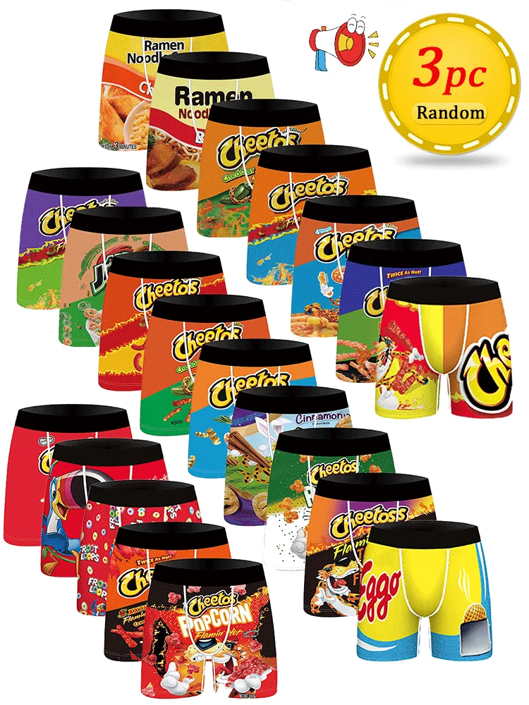 3Pcs Random Snack Cartoon Patt – обзор и цена Dry Food Snacks