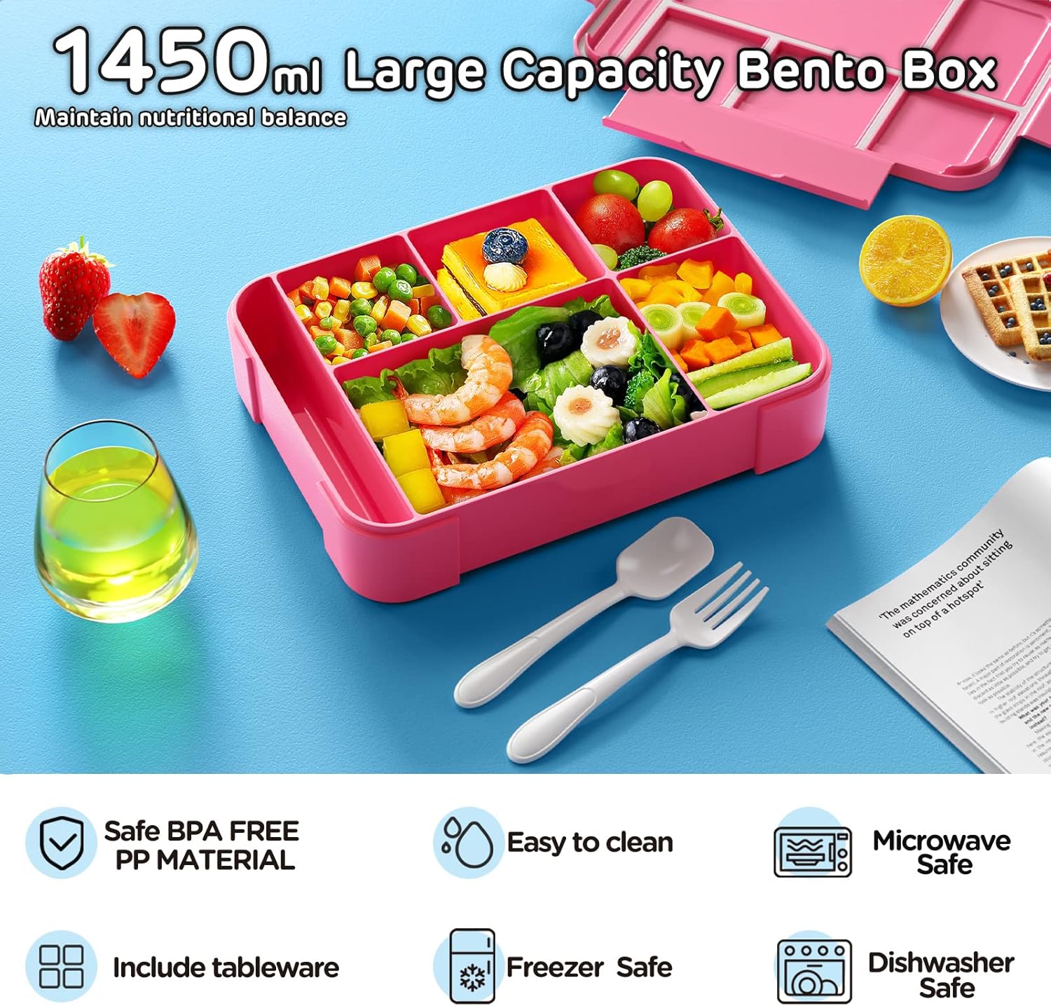 Jelife Kids Bento Box Lunch Bo – обзор и цена Food Snacks For Toddlers