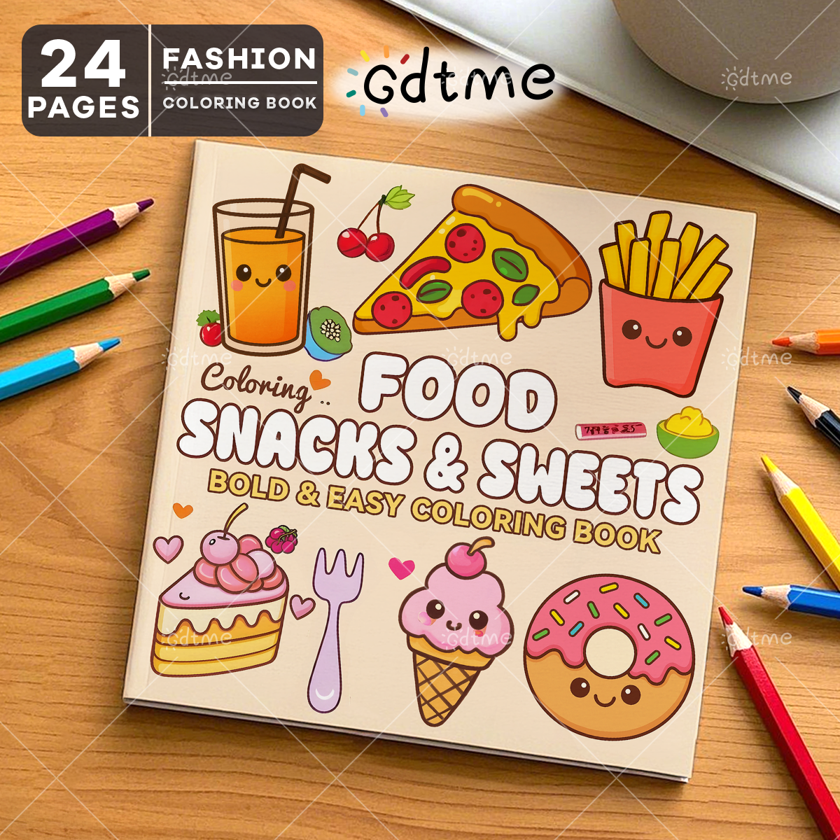 FOOD SNACKS & SWEETS Themed Co – обзор и цена Food Snacks Drawing