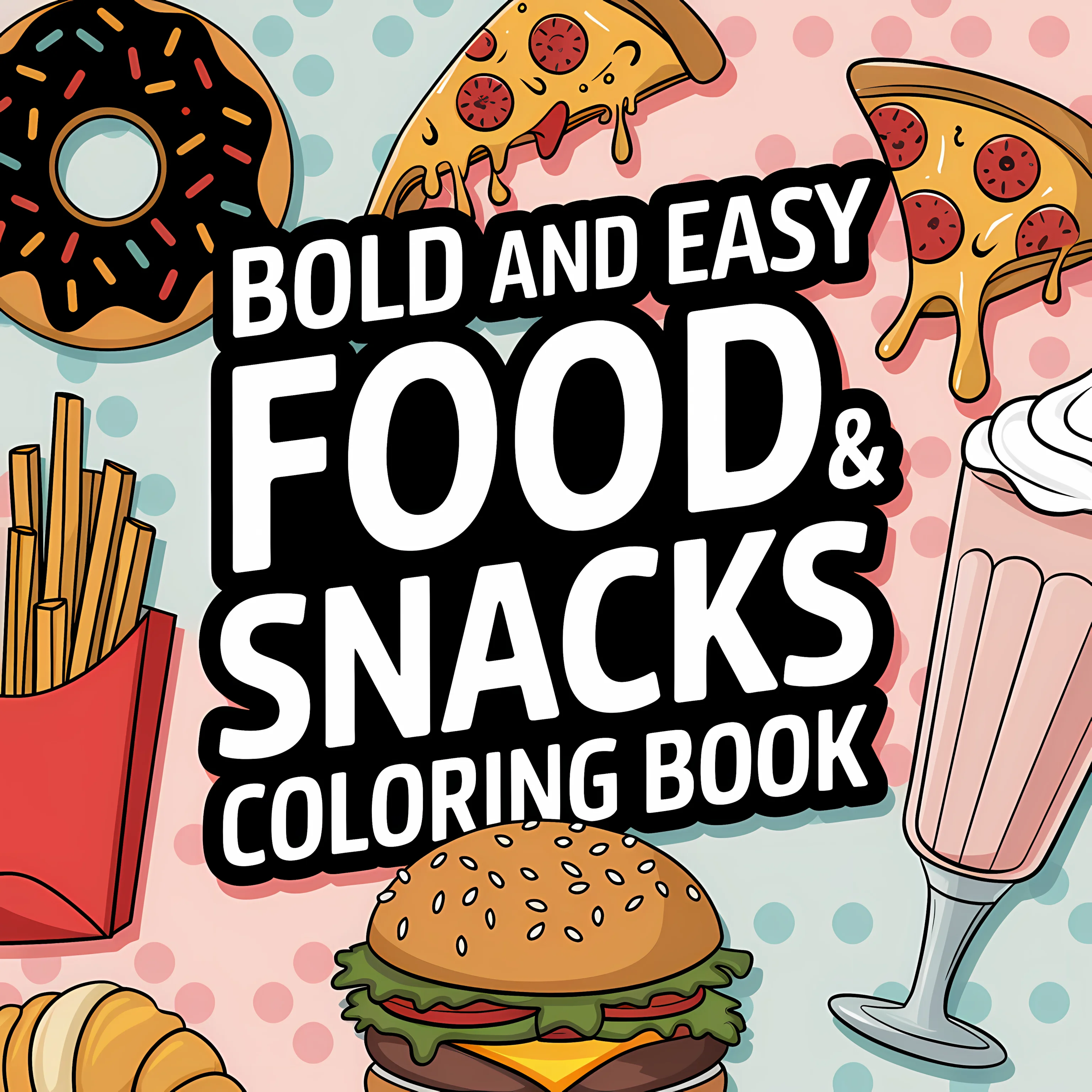 Easy Food and Snacks Coloring  – обзор и цена Food Snacks Drawing