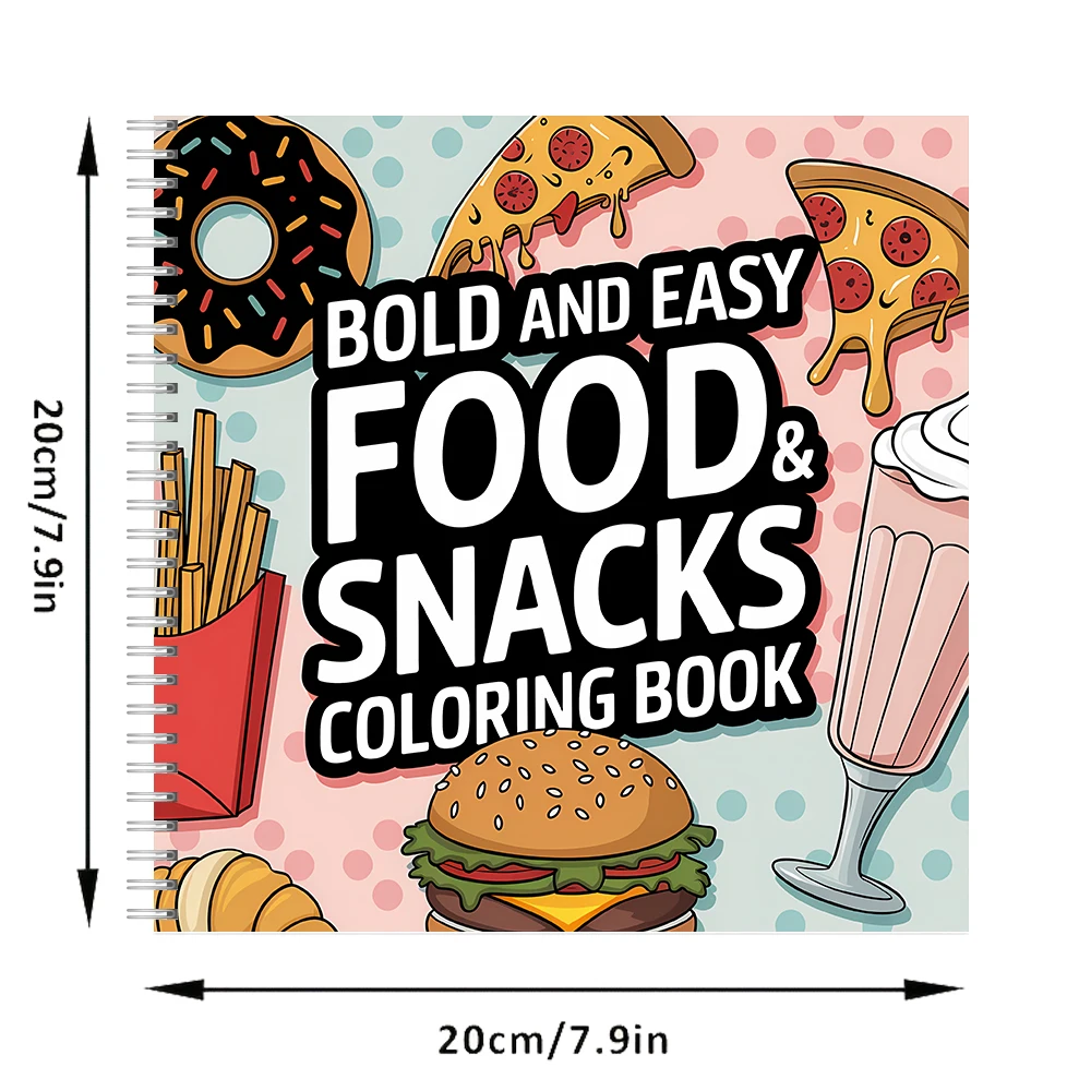 Easy Food and Snacks Coloring  – обзор и цена Food Snacks Drawing