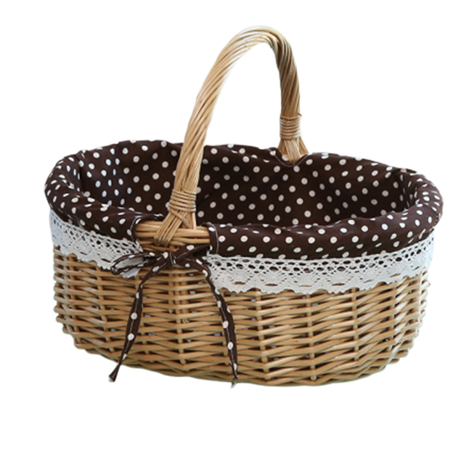Wicker Fruit Basket Food Stora – обзор и цена Snacks Food Gift Baskets