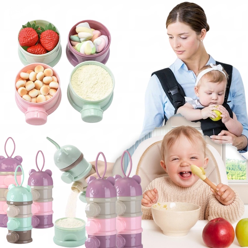 3/4 Layer Colored Milk Powder  – обзор и цена Food Snacks For Toddlers