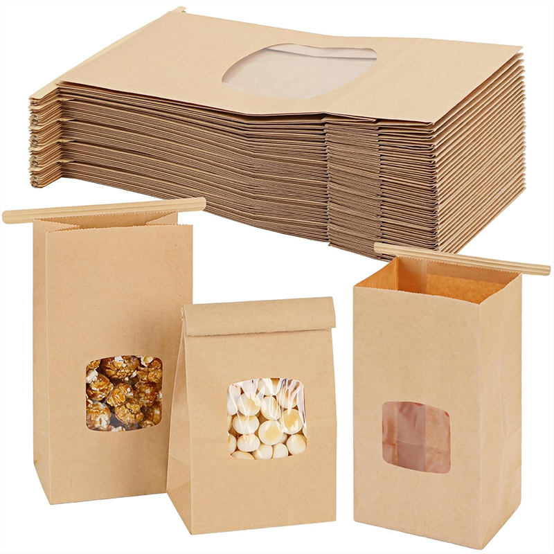 10Pcs Bakery Bags, Window Seal – обзор и цена Food Like Snacks