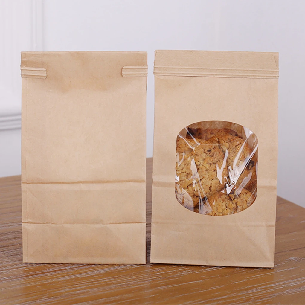 10Pcs Bakery Bags, Window Seal – обзор и цена Food Like Snacks