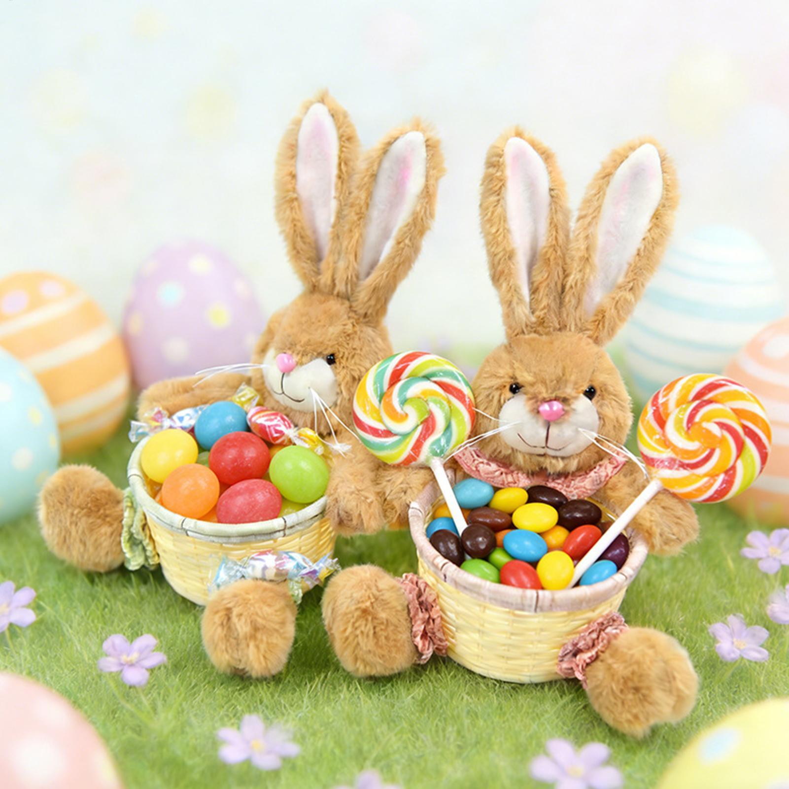 Easter Bunny Basket Rabbits Sh – обзор и цена Snacks Food Gift Baskets