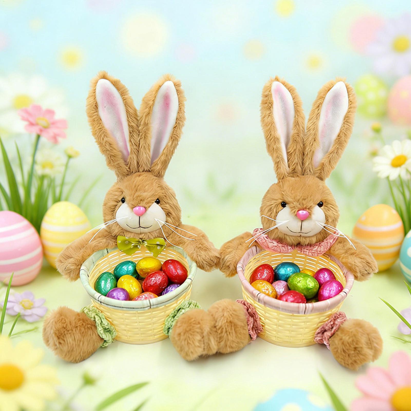 Easter Bunny Basket Rabbits Sh – обзор и цена Snacks Food Gift Baskets