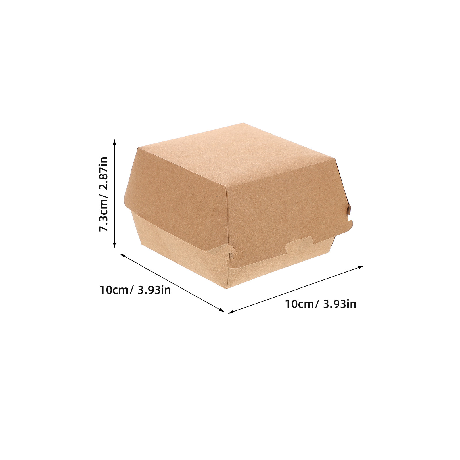 30Pcs Burger Boxes Kraft Paper – обзор и цена Food Snack