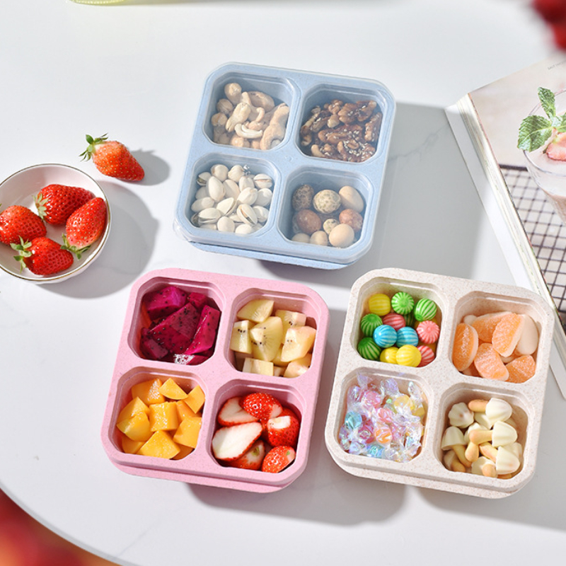 Snack Box with Four Transparen – обзор и цена Food Snacks Box