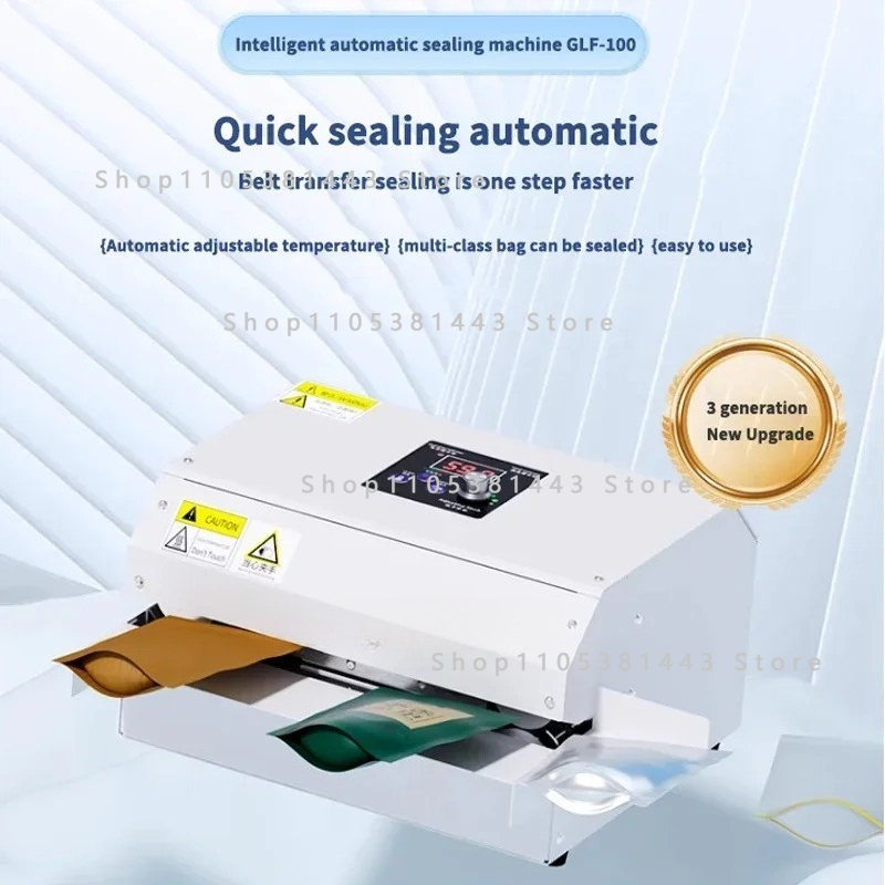 GLF-100 Fully Automatic Sealer – обзор и цена Quick Food Snacks