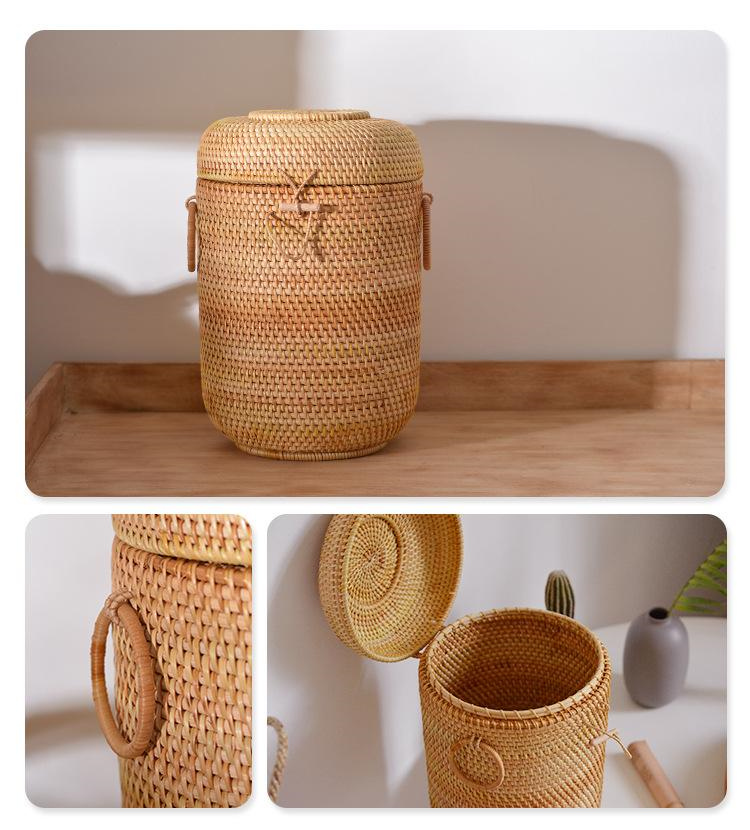 Handwoven Rattan Tea Storage B – обзор и цена Food Snacks Box