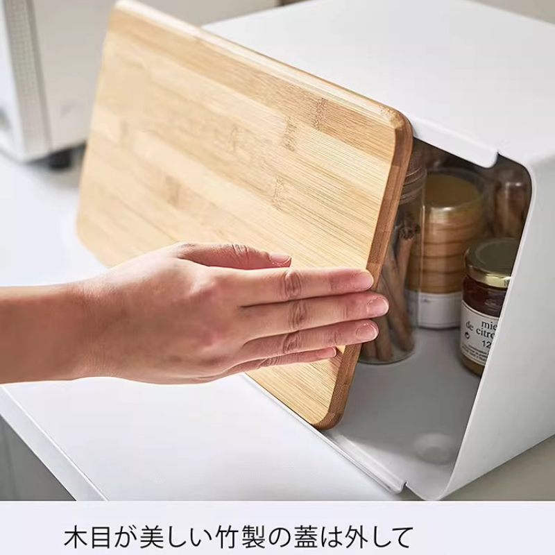 Bamboo Bread Box for Kitchen S – обзор и цена Food Snacks Box