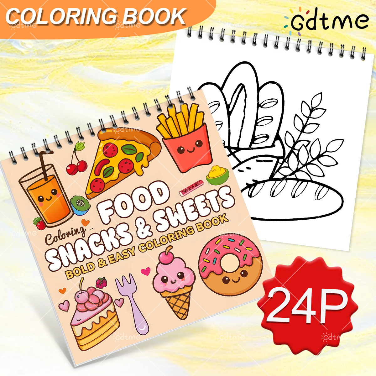 FOOD SNACKS & SWEETS Themed Co – обзор и цена Food Snacks Drawing
