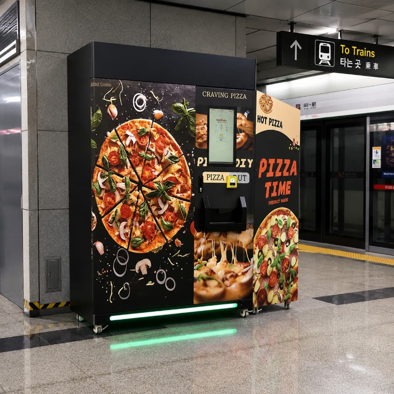 Pizza Snack Vending Kiosk Cust – обзор и цена Quick Food Snacks
