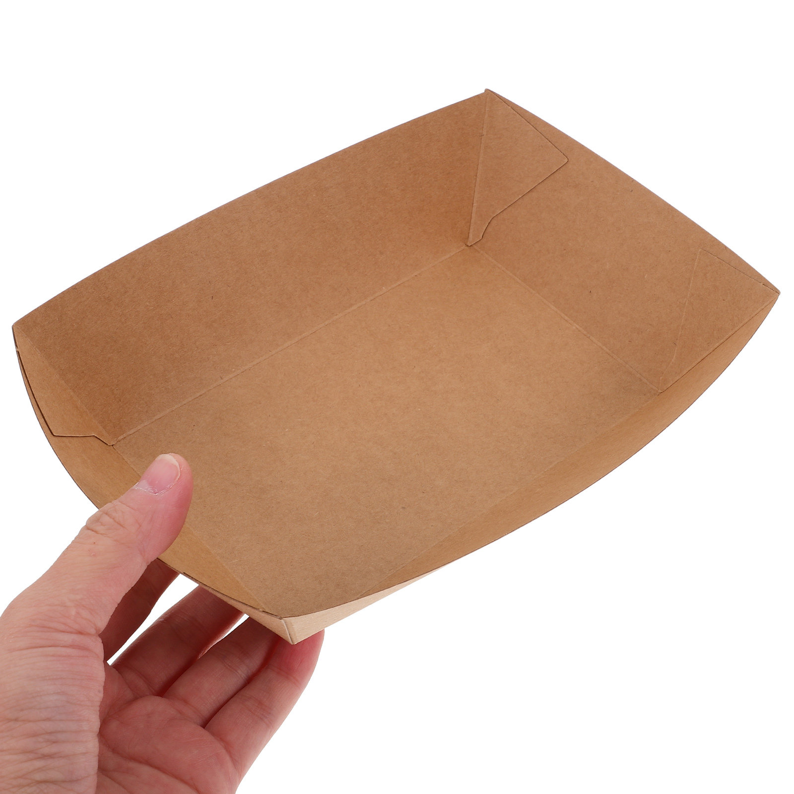 100Pcs Paper Food Tray Disposa – обзор и цена Food Snacks Box