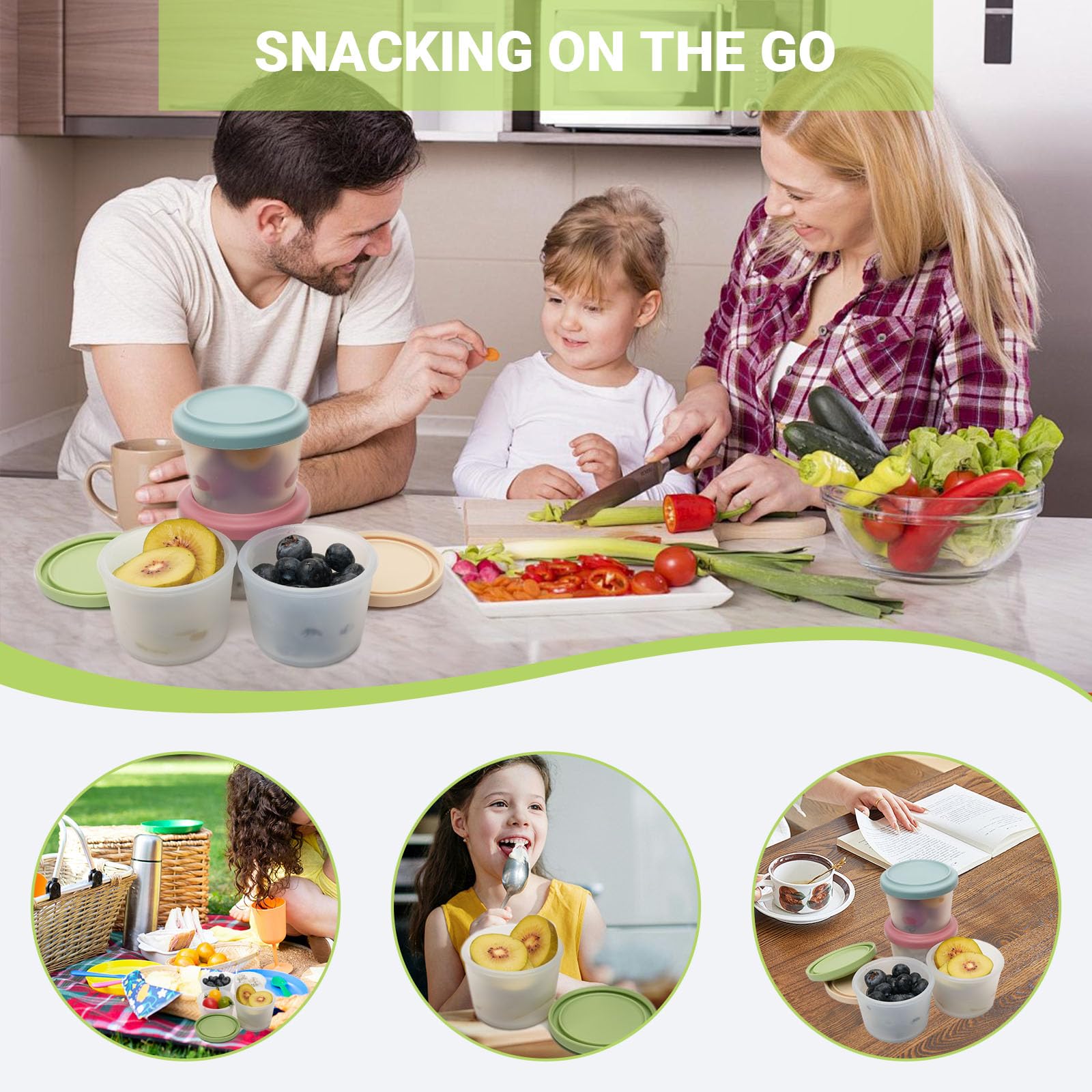 Food Grade Silicone Baby Food  – обзор и цена Food Snacks Box
