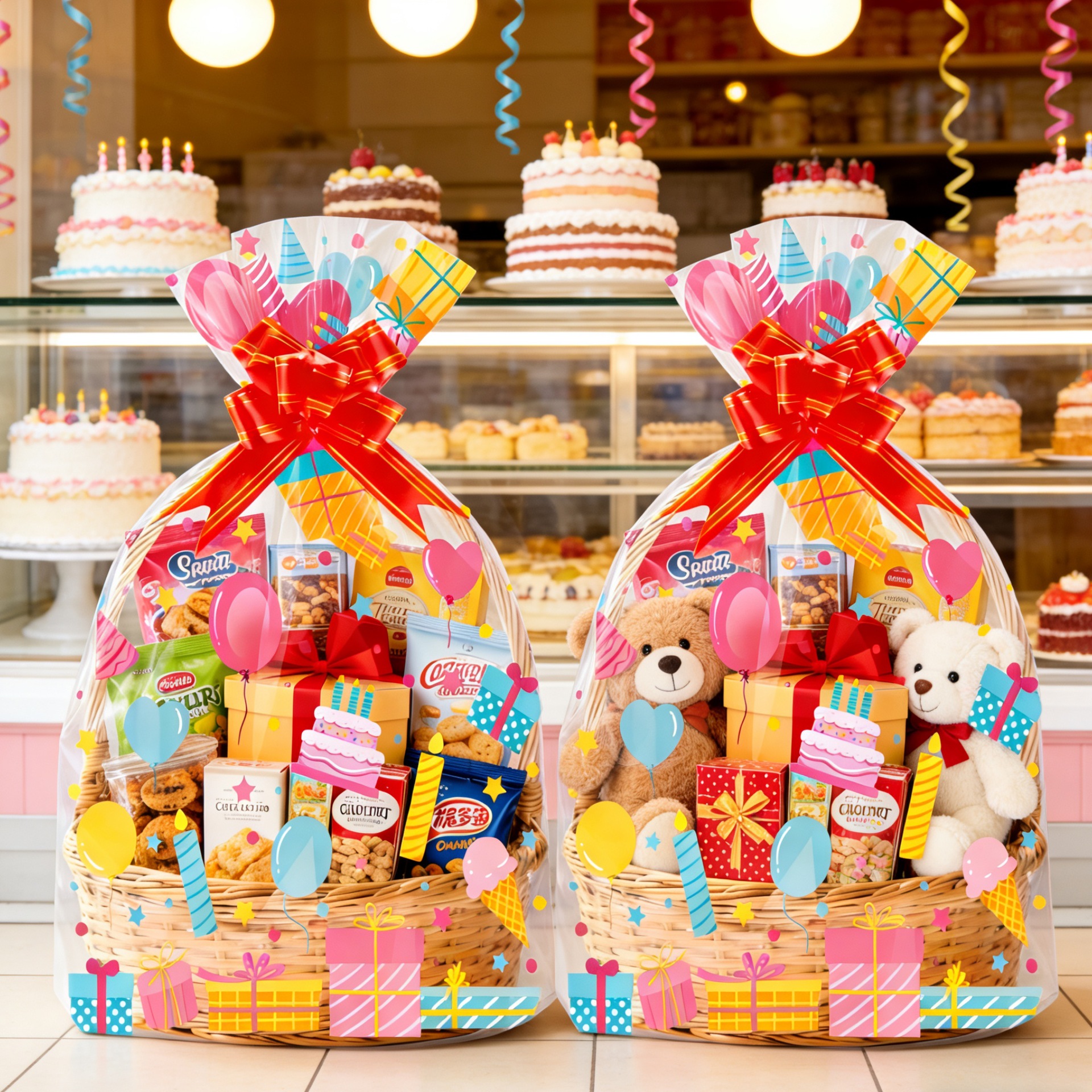 20pcs Birthday Print Clear OPP – обзор и цена Snacks Food Gift Baskets