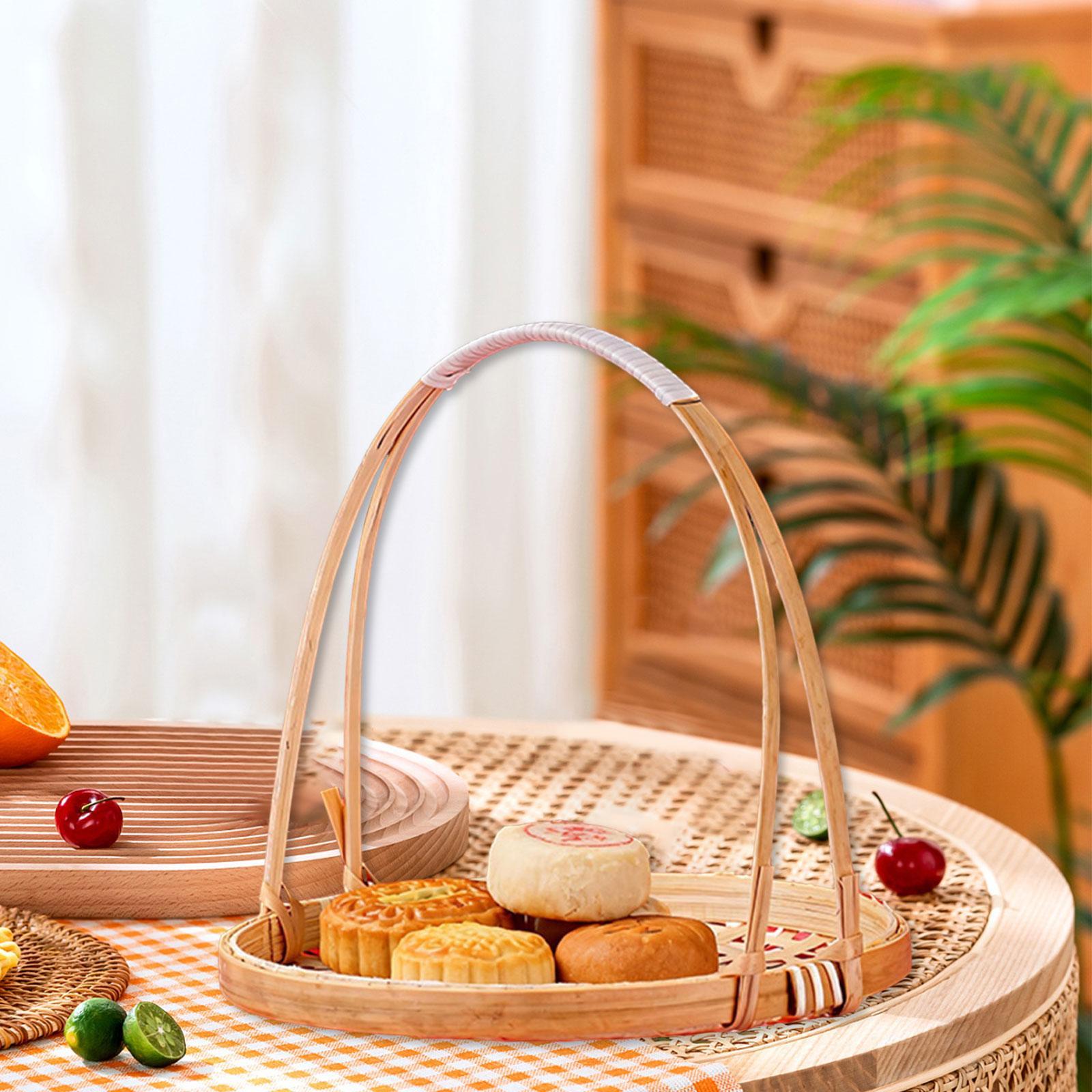 Woven Bamboo Snack Stand Food  – обзор и цена Snacks Food Gift Baskets