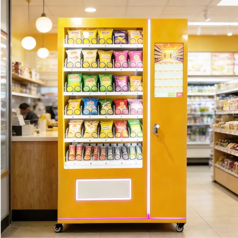 Automatic Snack Vending Machin – обзор и цена Food Snack