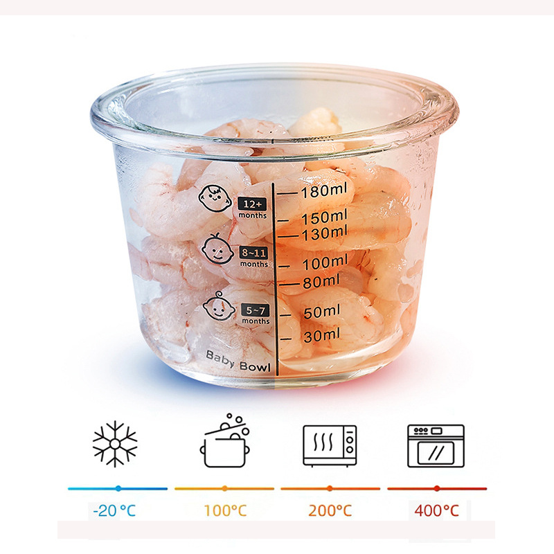 180ml Glass Baby Food Storage  – обзор и цена Food Snacks For Toddlers