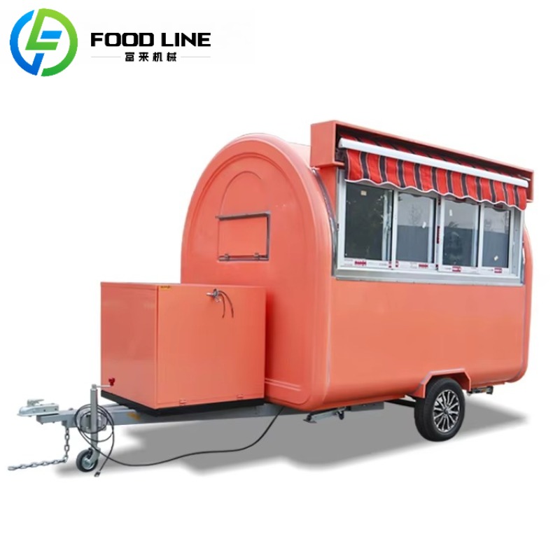Compact Food Trailer for Stree – обзор и цена Quick Food Snacks