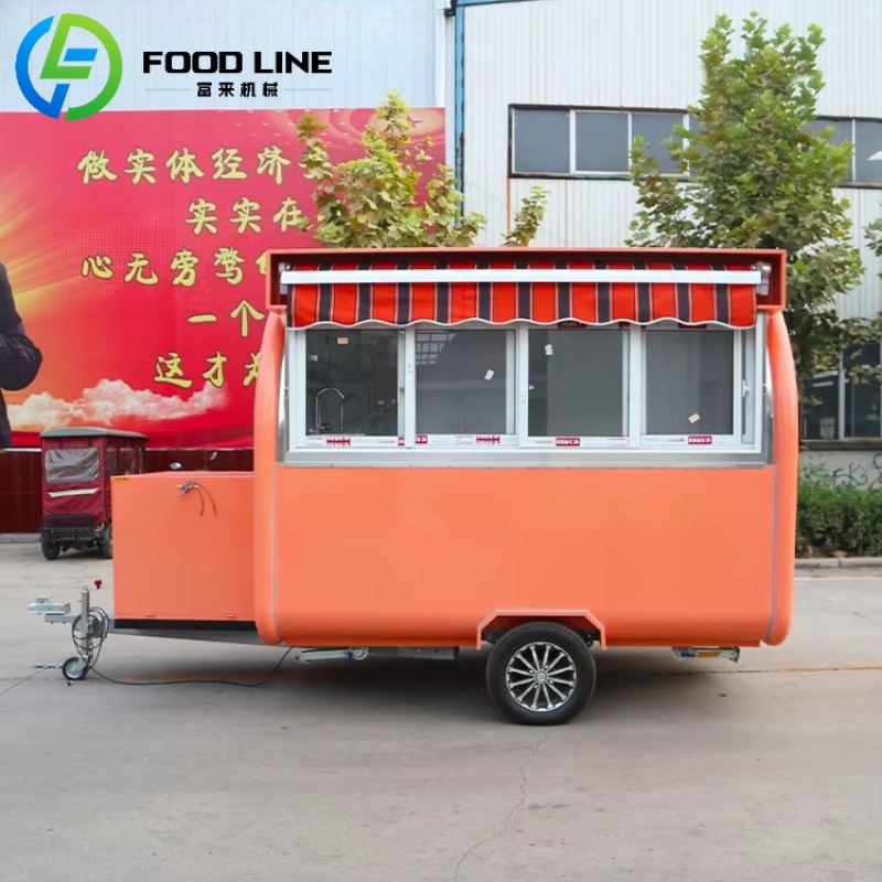 Compact Food Trailer for Stree – обзор и цена Quick Food Snacks