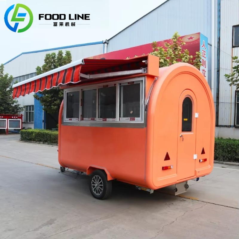 Compact Food Trailer for Stree – обзор и цена Quick Food Snacks