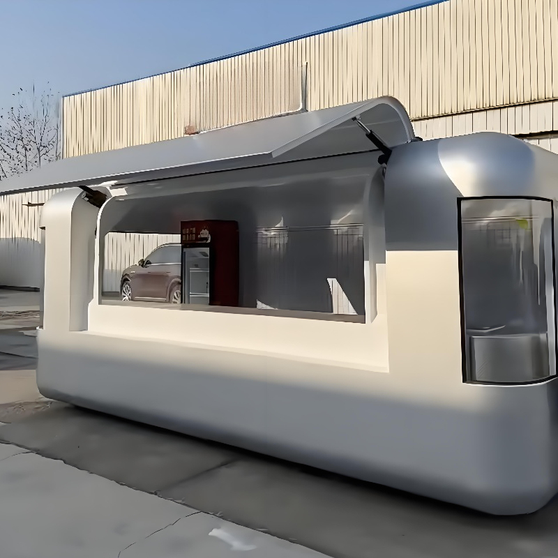 Round Movable Food Trailer Por – обзор и цена Food Snacks To Sell