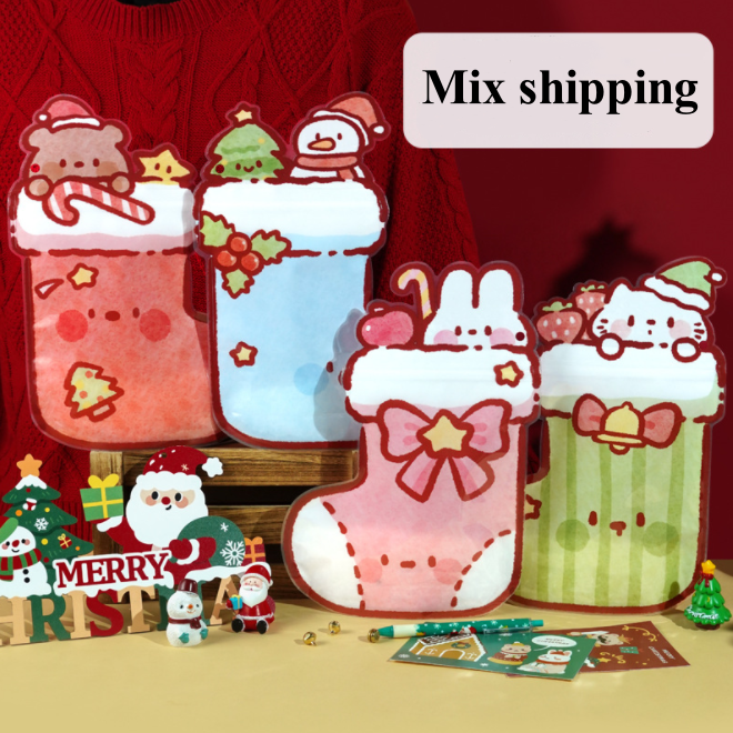 50PCS Cute Plastic Christmas Z – обзор и цена Food Like Snacks