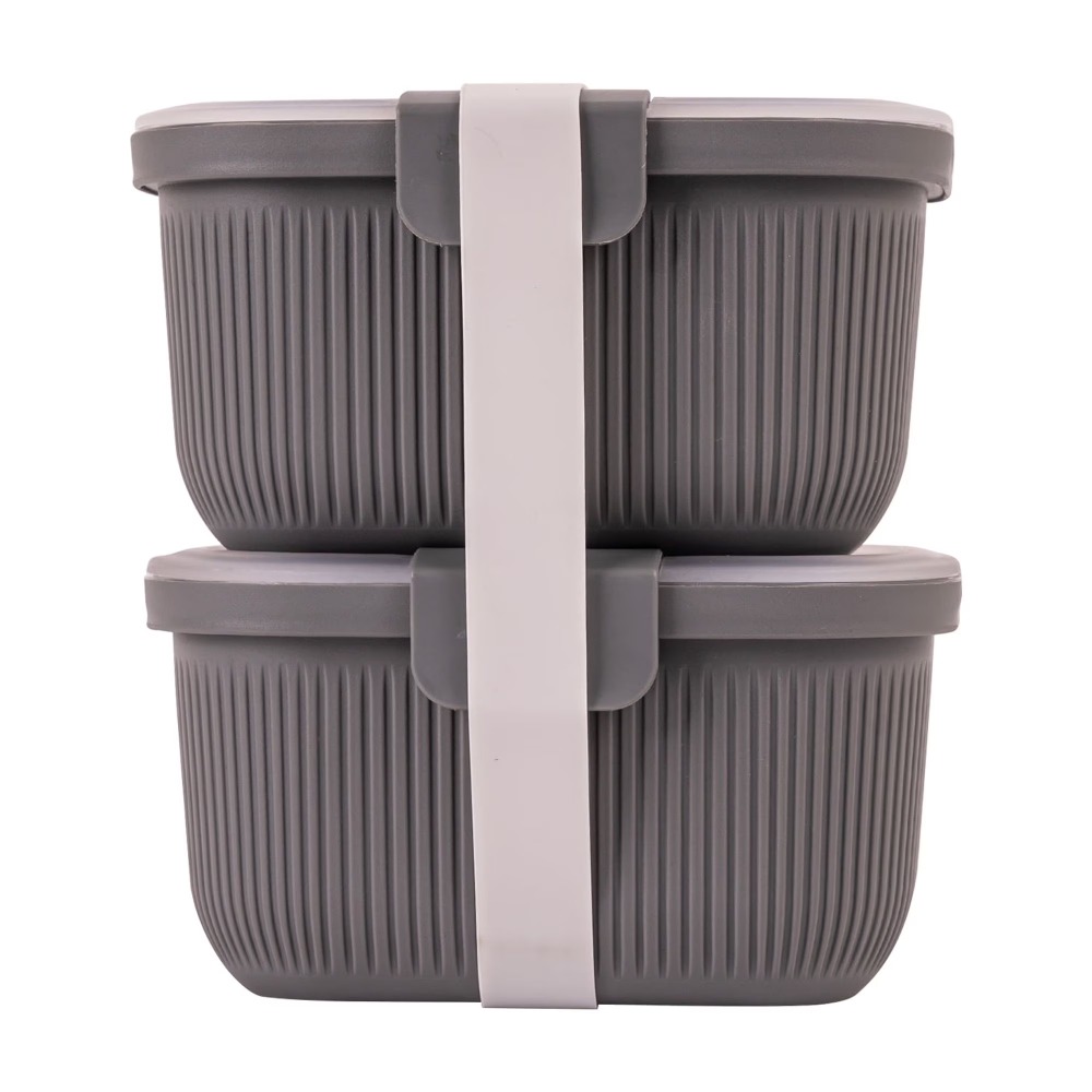 Rectangle Grey Bento Box Snack – обзор и цена Food Snacks Box