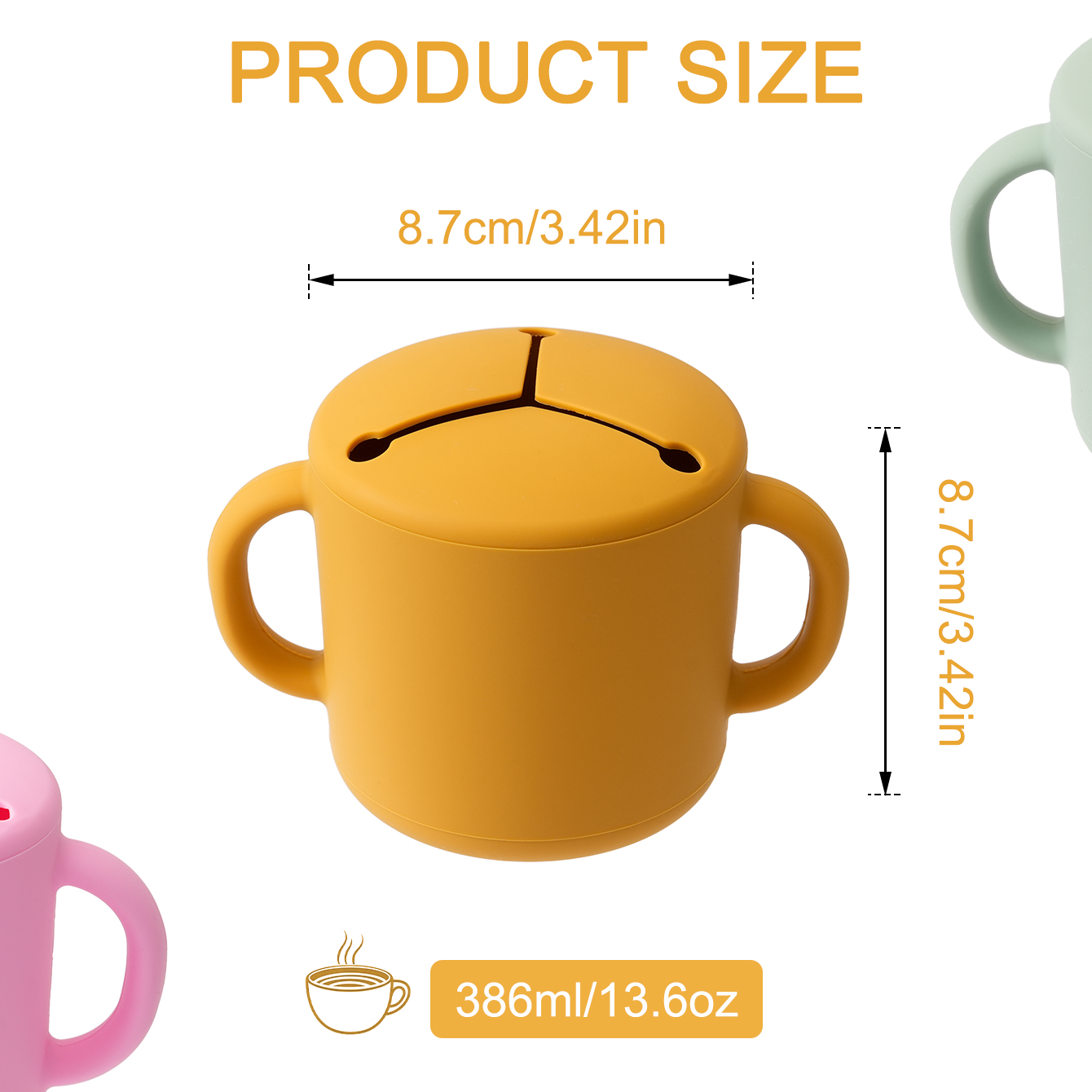 Color Kids 1PCS Silicone Baby  – обзор и цена Food Snacks For Toddlers